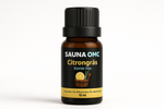 Eterisk olja med citrongräs för bastu, frisk och uppfriskande arom, 10 ml flaska