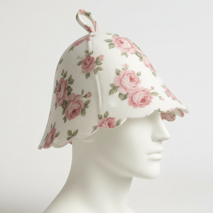 Hyperrealistisk bastumössa på mannekäng