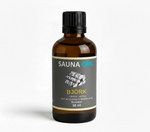 Hyperrealistisk Sauna OMC Björk glasflaska