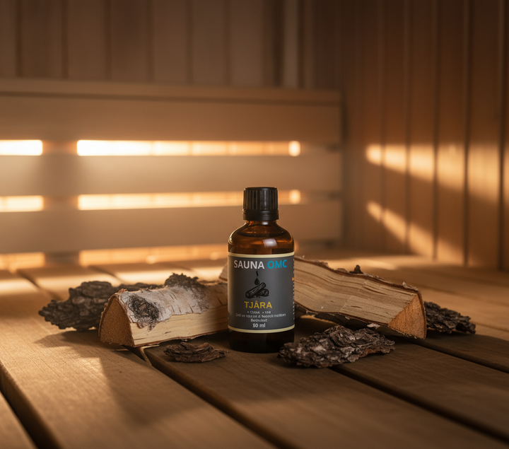 TJÄRA i bastumiljö