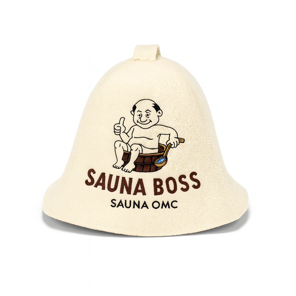 Bastumössa Vit I Sauna Boss